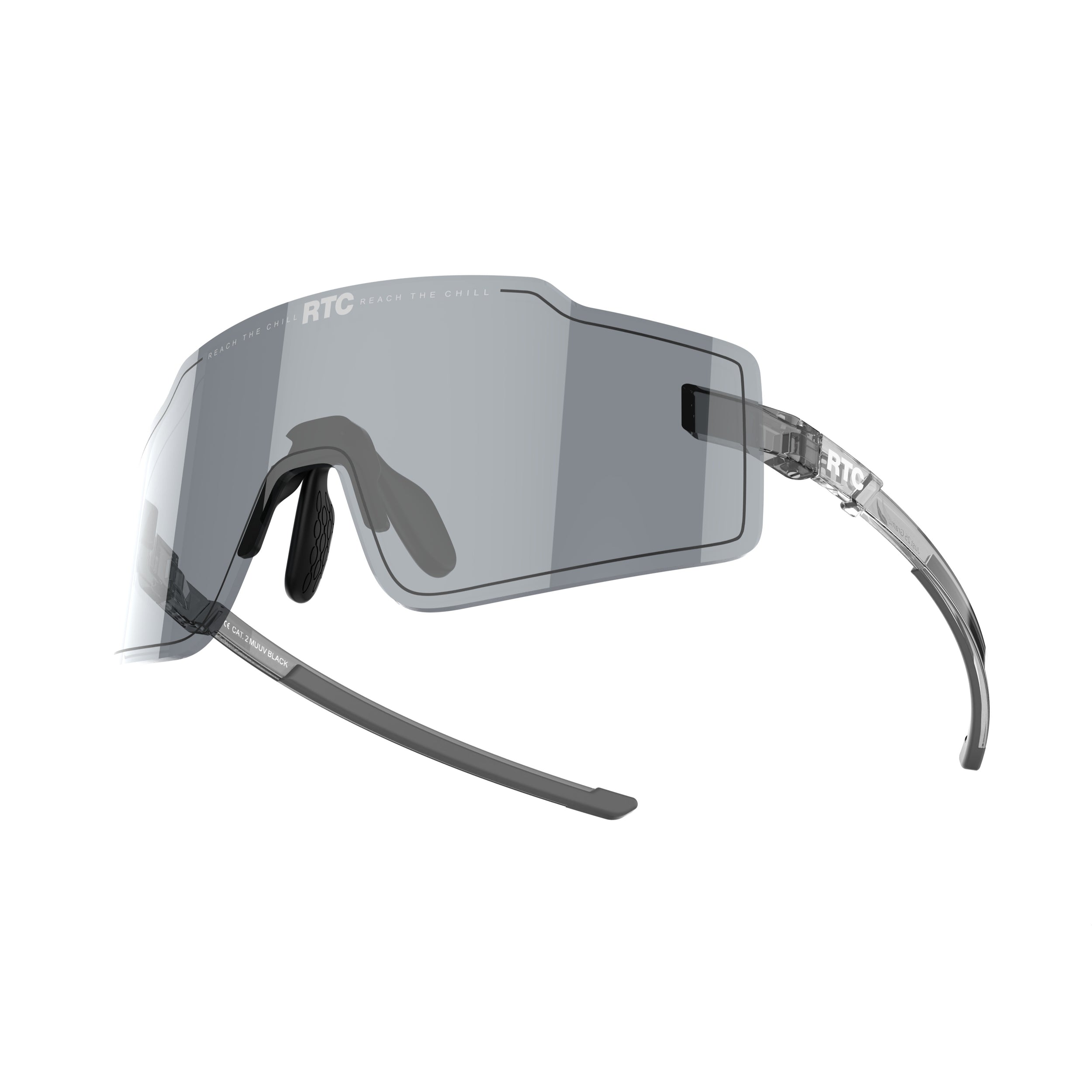 MUUV NERO — Lente Nera / Montatura Nera Cristallo