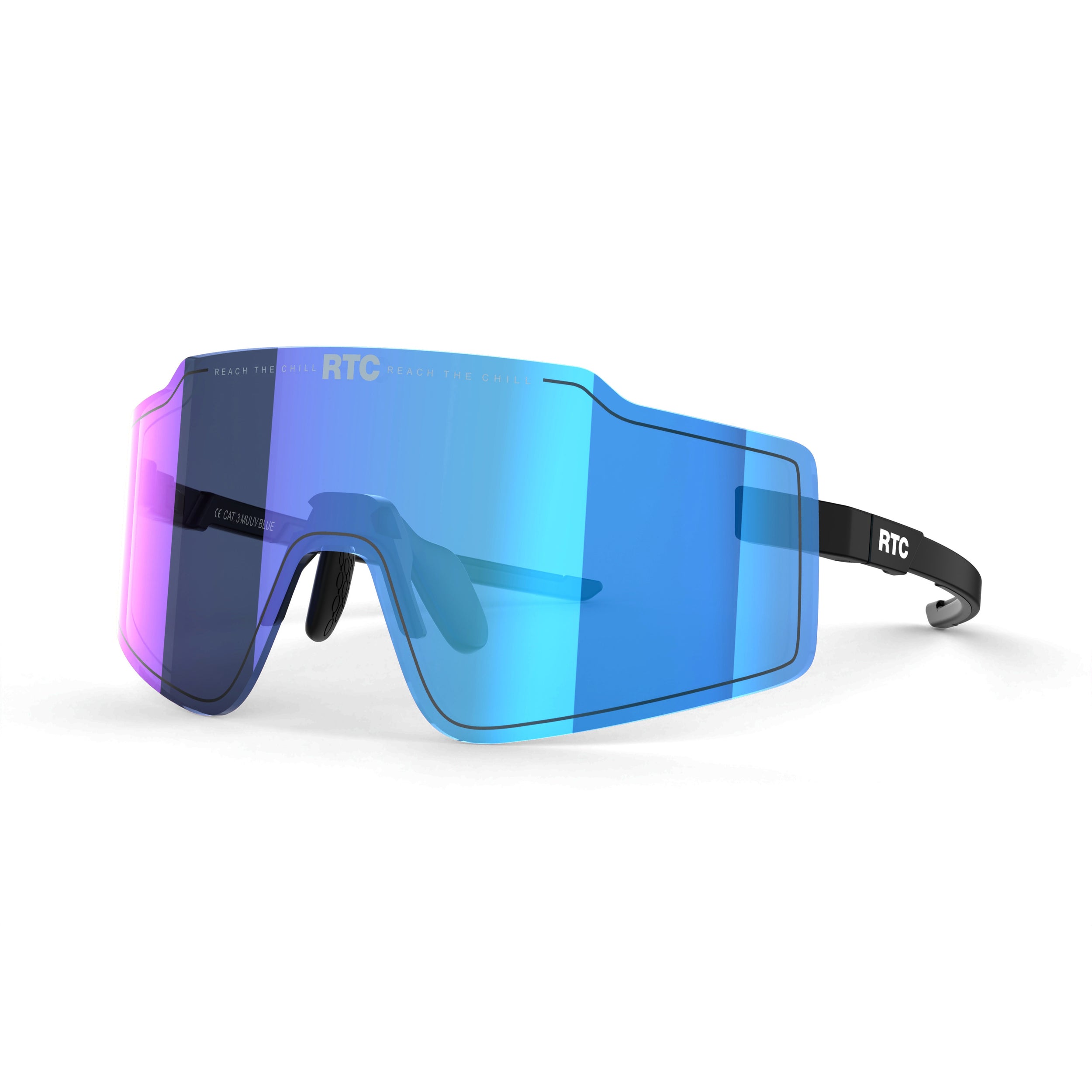 MUUV BLU — Lente Blu / Montatura Nera