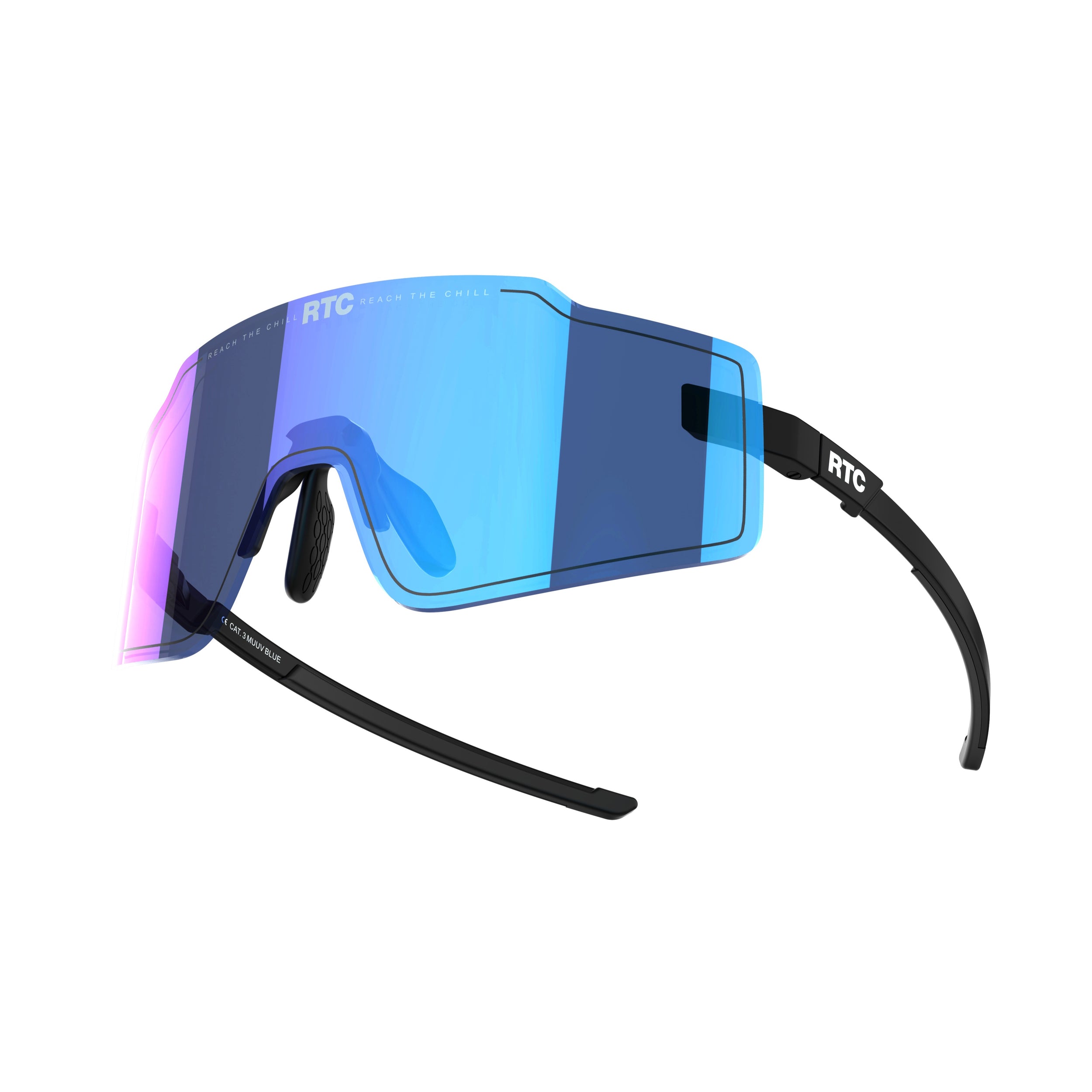 MUUV BLU — Lente Blu / Montatura Nera