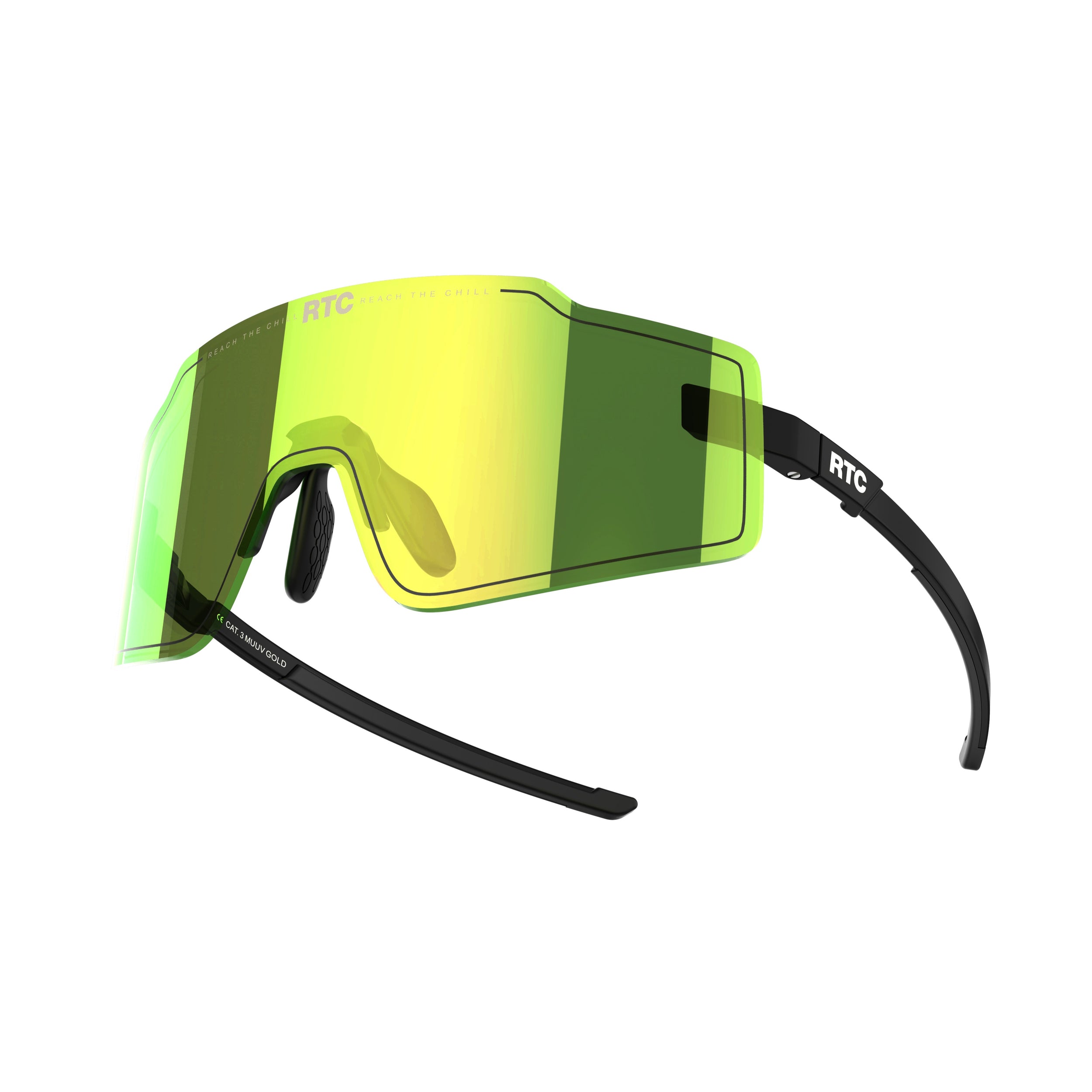 MUUV ORO — Lente Oro / Montatura Bianca