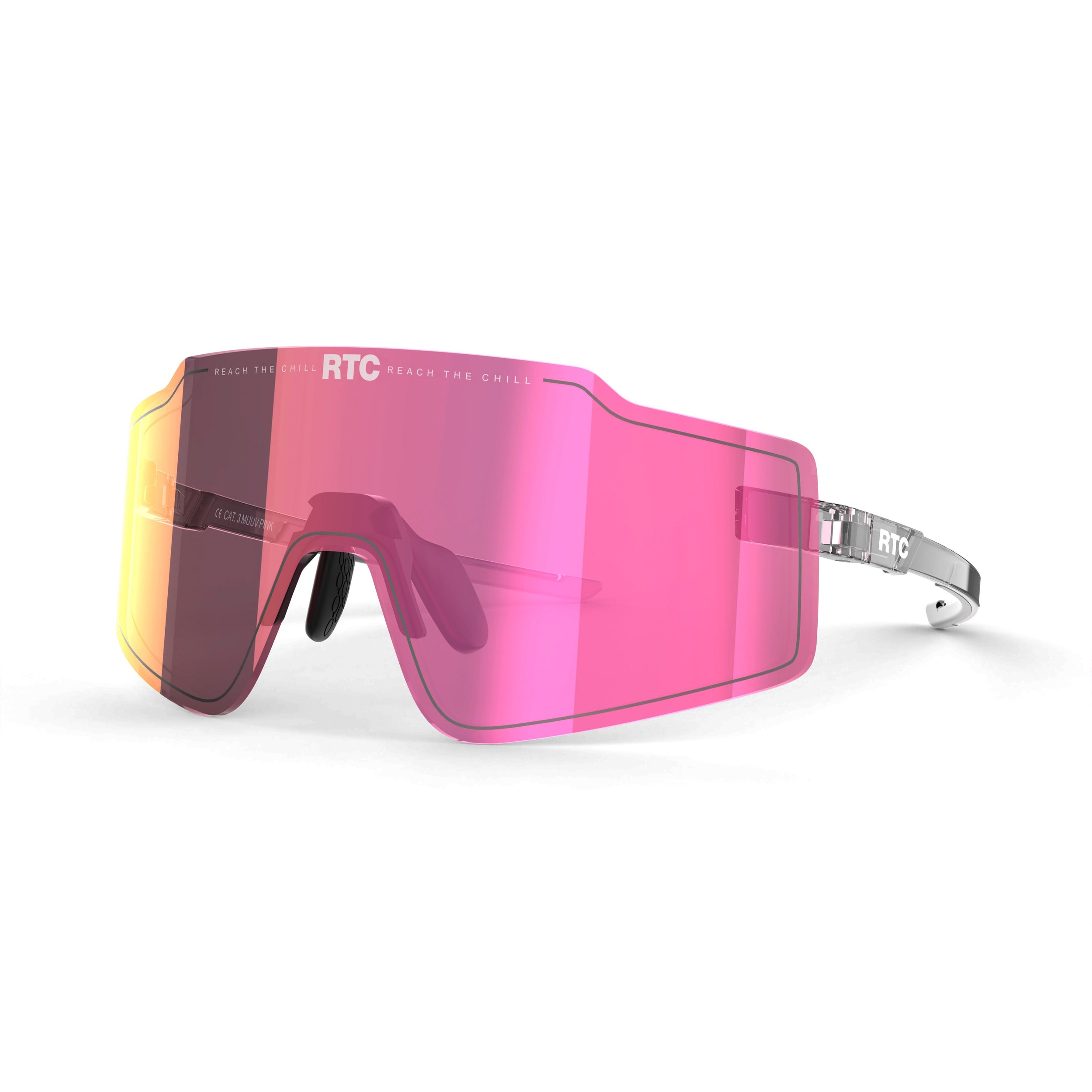 MUUV ROSA — Lente Rosa / Montatura Cristallo